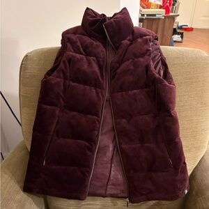 ZeroXposur Deep Burgundy Puffer Vest